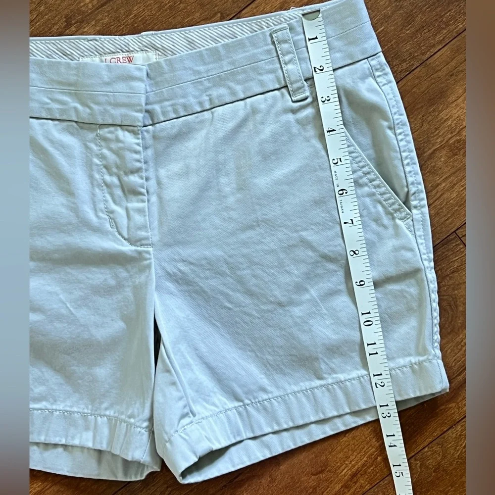 J. Crew 100% Cotton Chino Shorts-Size 2